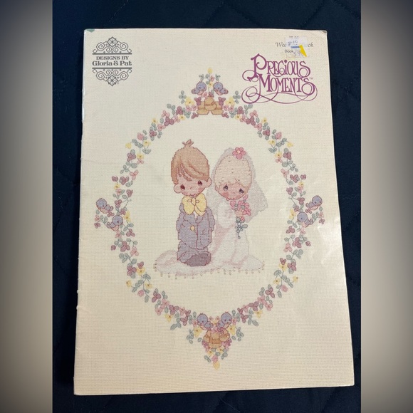 ***๐3 for $35./A very romantic beach wedding sampler, cross-stitch. - Picture 2 of 5